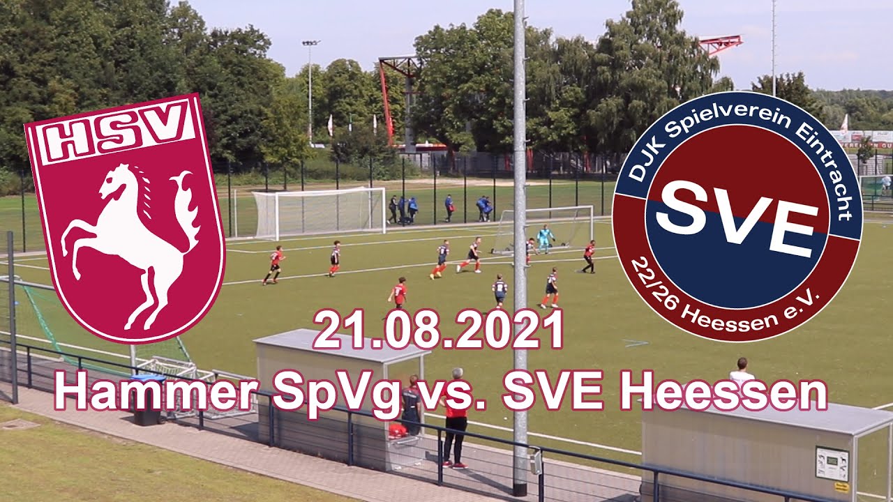 Hammer SpVg D1 vs. SVE Heessen D1  --  Freundschaftsspiel  --  21.08.2021