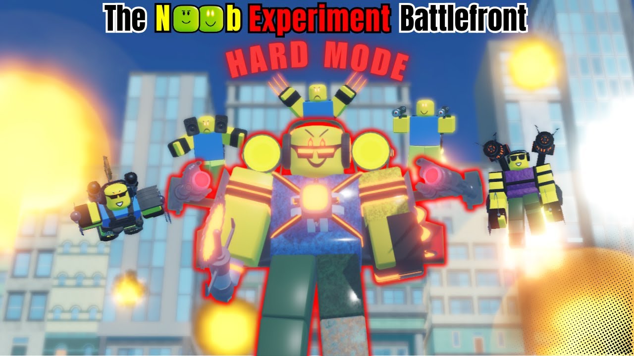 HARD MODE UPDATE + Insane enemies?!🤯😨🤯 (The Noob Experiment Battlefront)