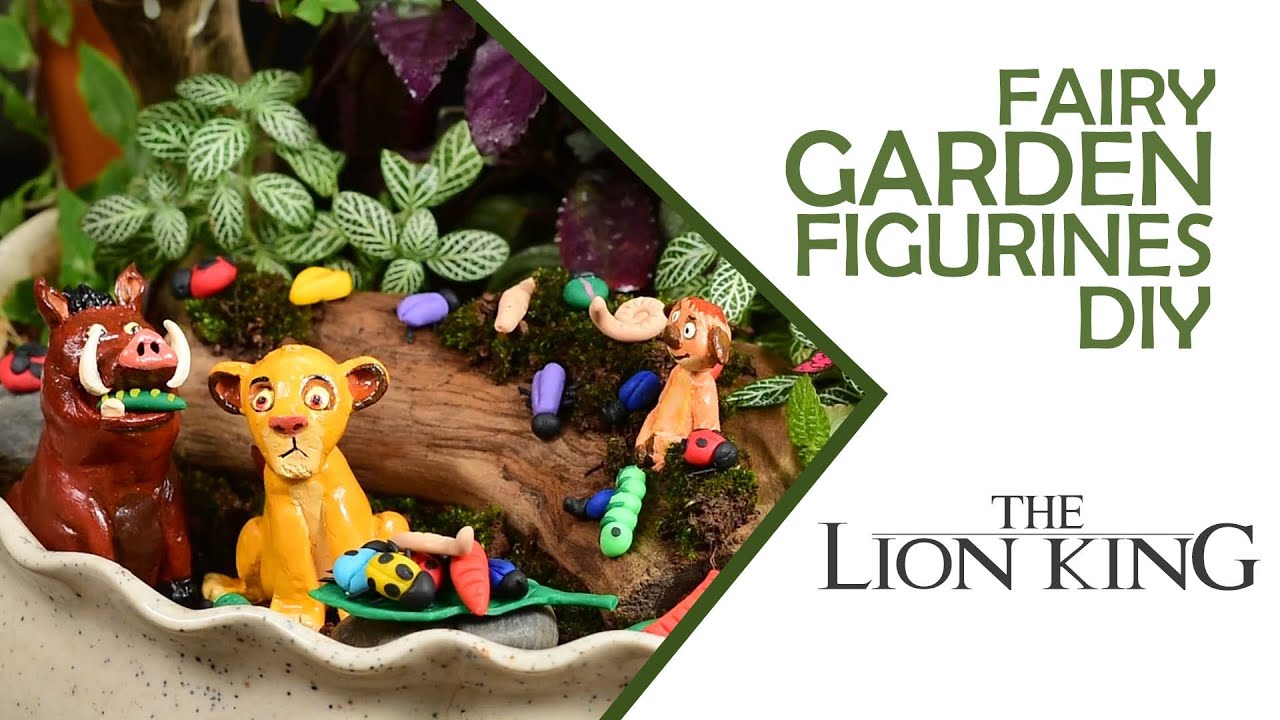 How to make Gardening Figurines yourself with Polymer Clay | Gardening DIY