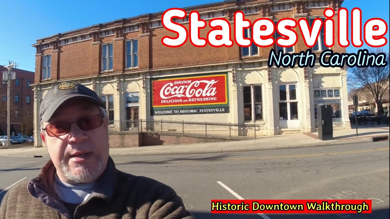 Statesville, North Carolina |  Historic Downtown Walkthrough | 2022
