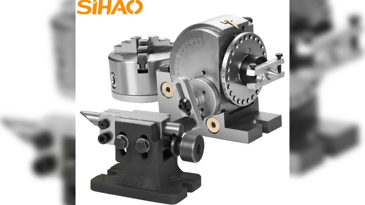 A must-have product! SIHAO Dividing Head 4 Inch Indexing Head Milling Precision Universal 3 jaw Ch