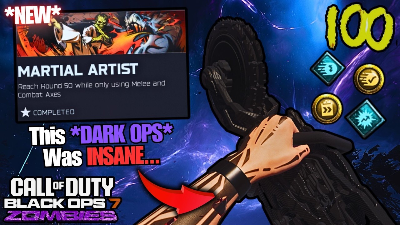 UNLOCKING the *HARDEST* DARK OPS in BO7 Zombies With the *NEW* HELL-SAW... (INSANE)