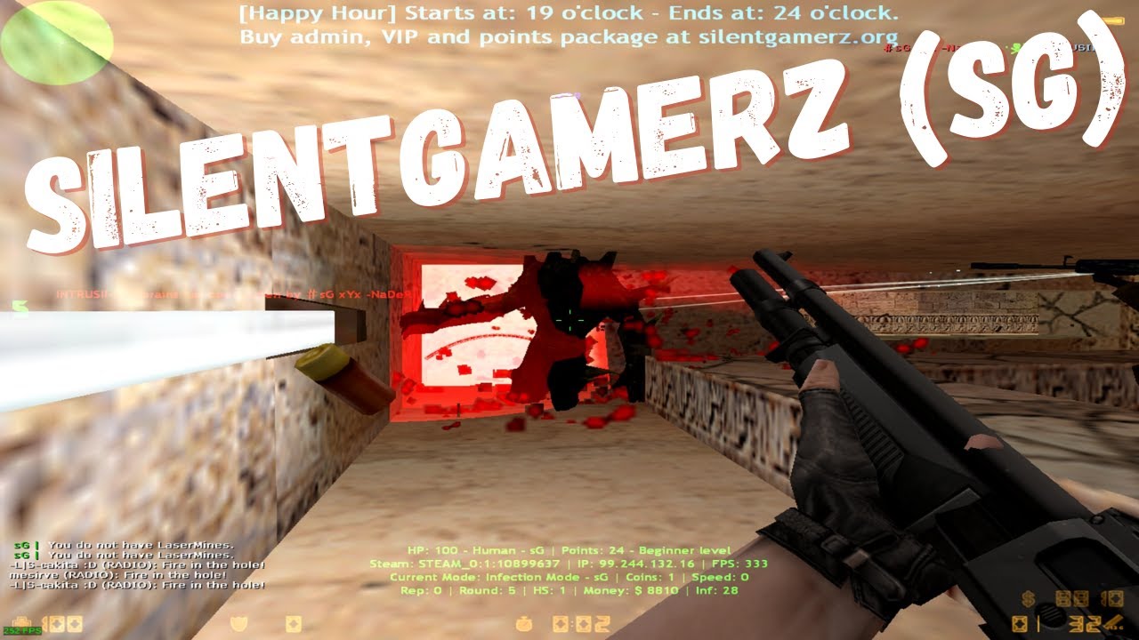 [sG] Zombie Plague [BHOP + BOSS] |SilentGamerz.org| | Counter Strike Zombie Plague Mod