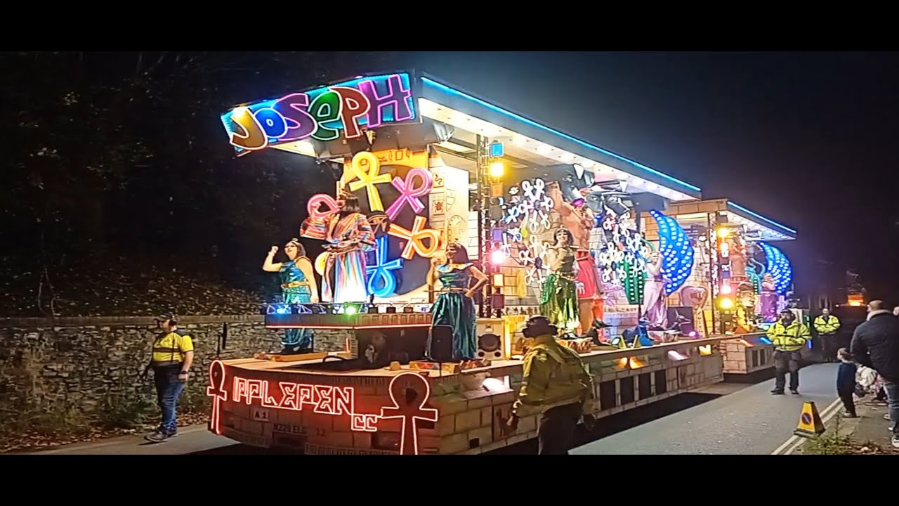 Honiton Carnival 2024 Joseph, Collection Cart And Pull The Plug Cart