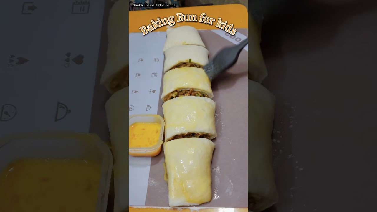 বাচ্চাদের জন্য বান বানাতে যেয়ে কি হয়ে গেল 🥴 #foodtube #baking #bun #chickenbun #recipe2026#bdvlog 