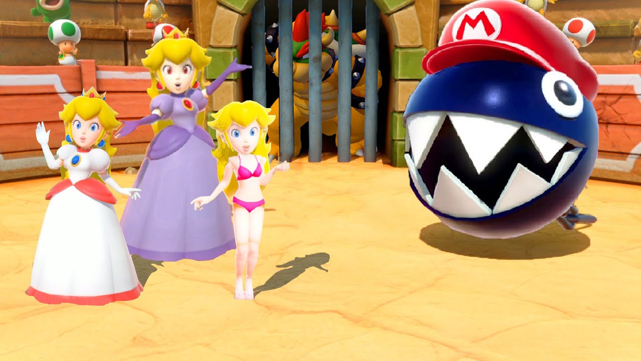 【スーパーマリオパーティ】すべてのピーチ特別な衣装