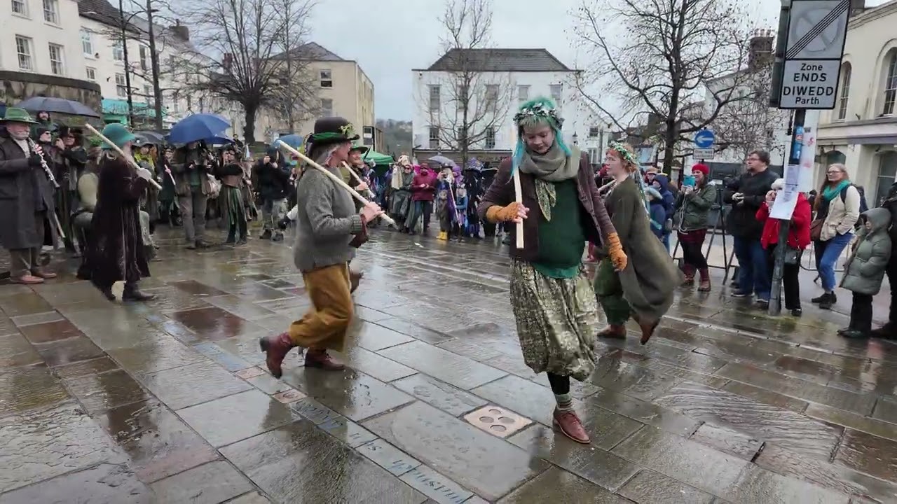 Gidderskins Morris at Chepstow Wassail 2026