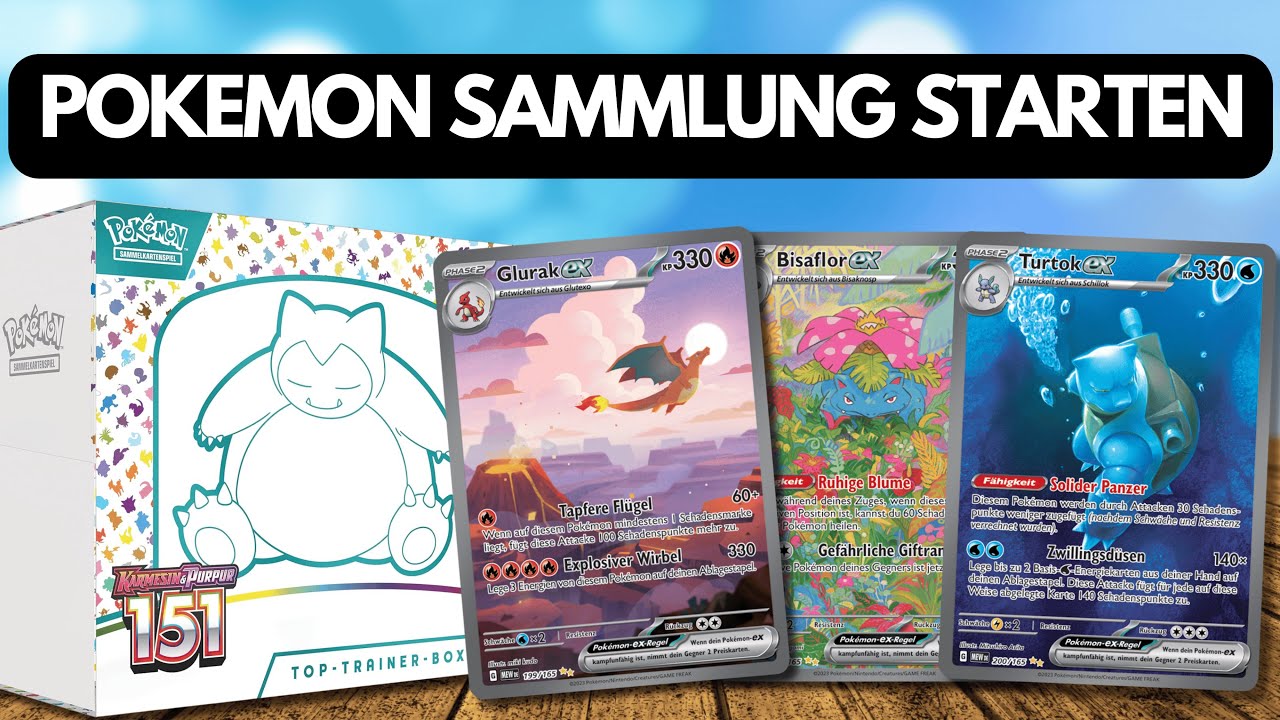 Pokémon-Karten sammeln für Beginner – ULTIMATIVER Guide! 🔥