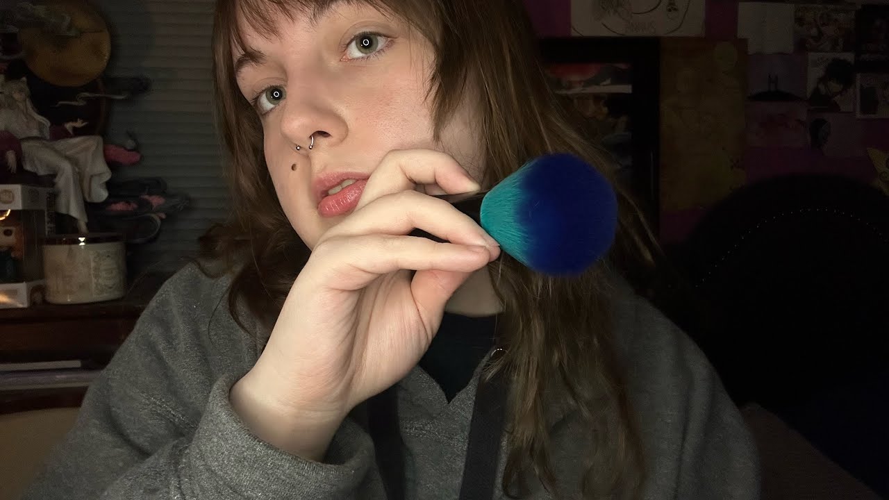 ASMR-массаж лица (шепотом)