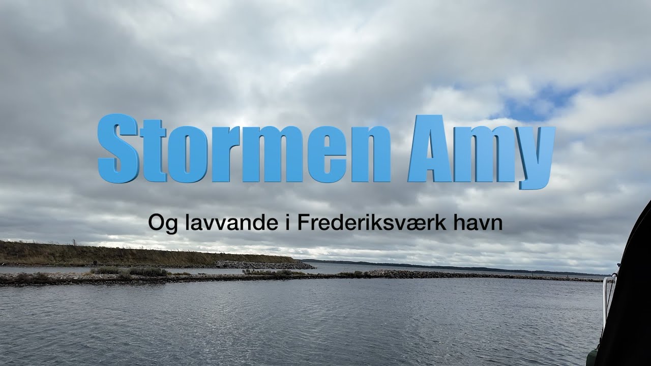 Stormen Amy rammer Frederiksv&aelig;rk Havn &ndash; b&aring;de p&aring; grund og k&aelig;rlighed i Kram Spiseri