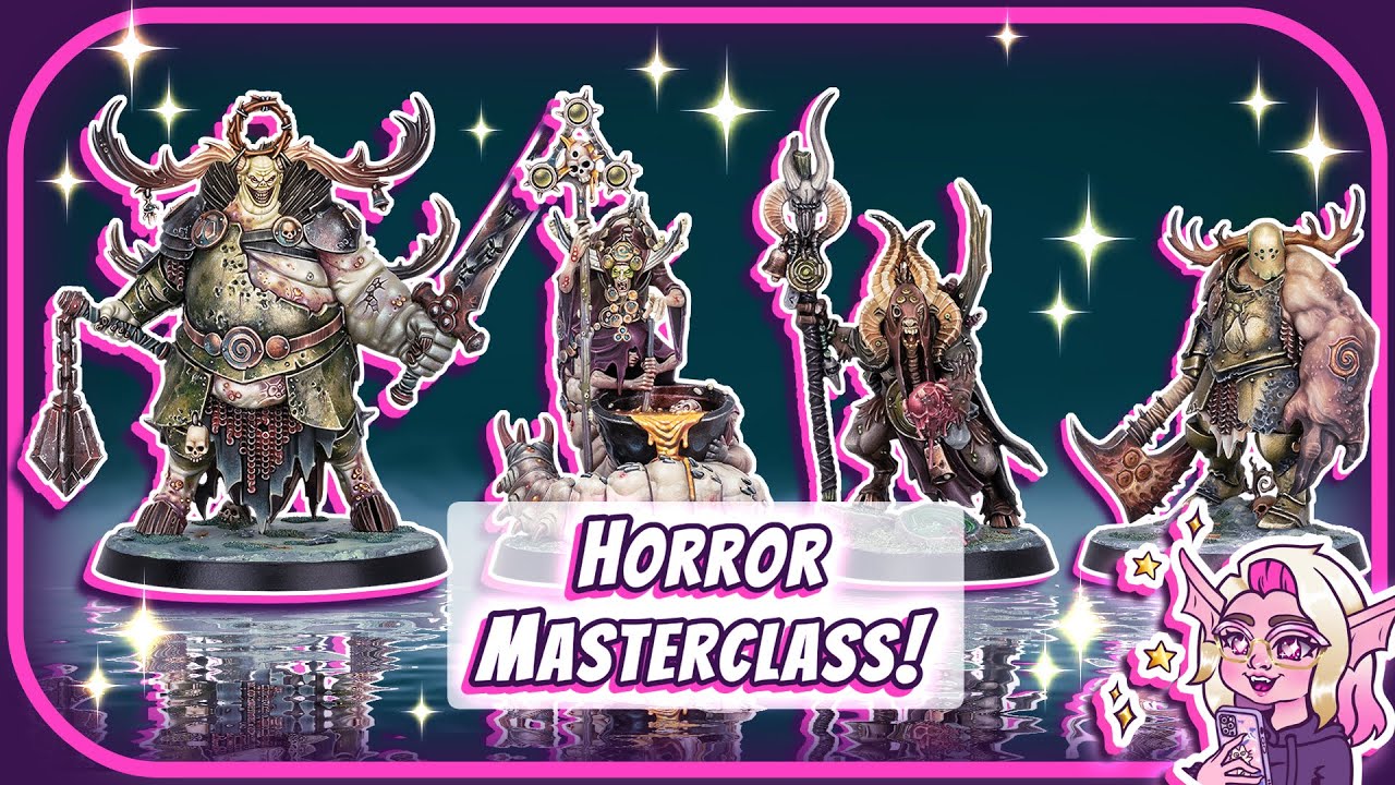Злодеи Darkwater УЖАСНО хорошо проработаны 🤢 | Warhammer Artsy Dive