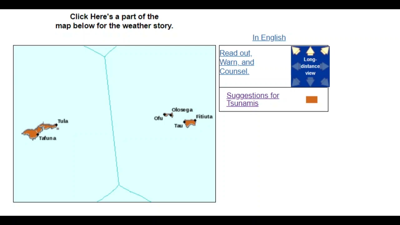 EAS Tsunami Warning American Samoa NOAA Weather Radio (Tonga Earthquake/Volcano)