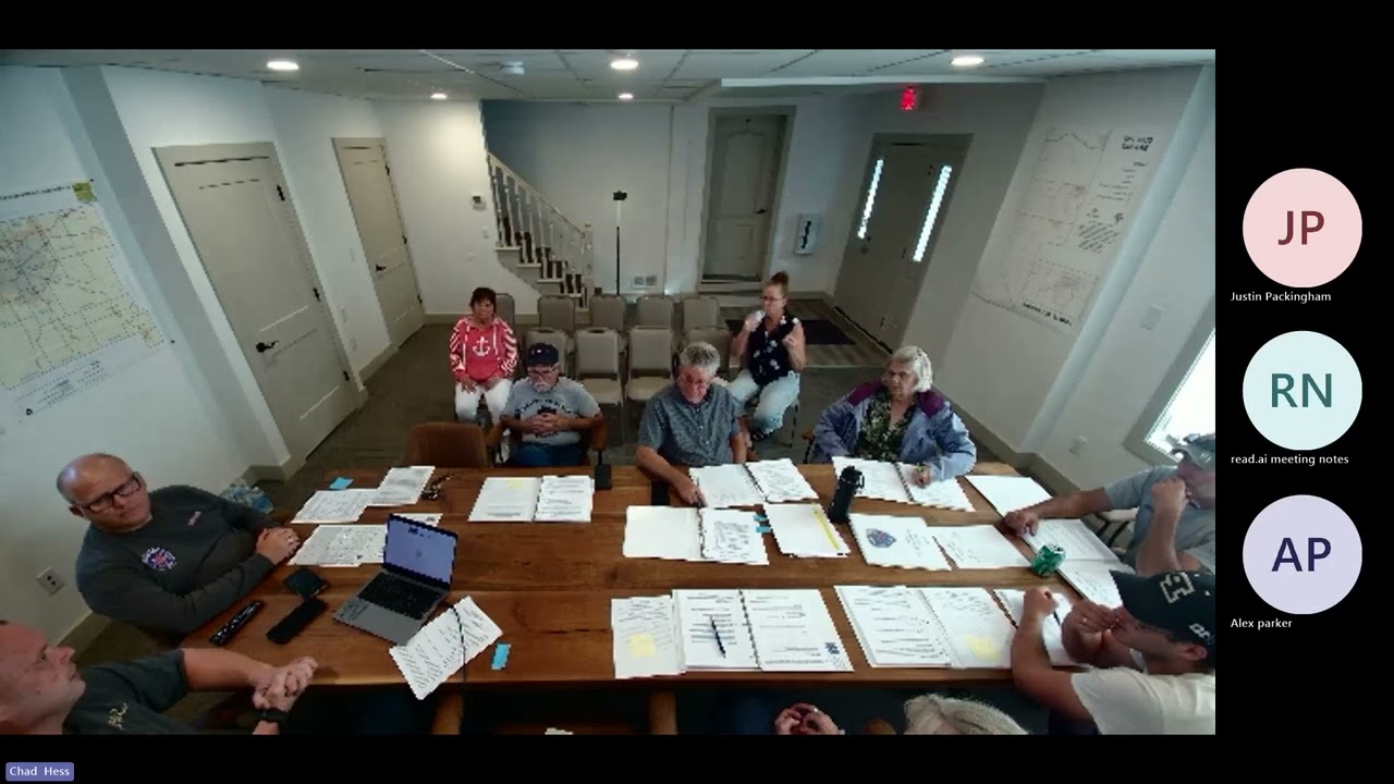 09-25-2025 Territory Board Meeting