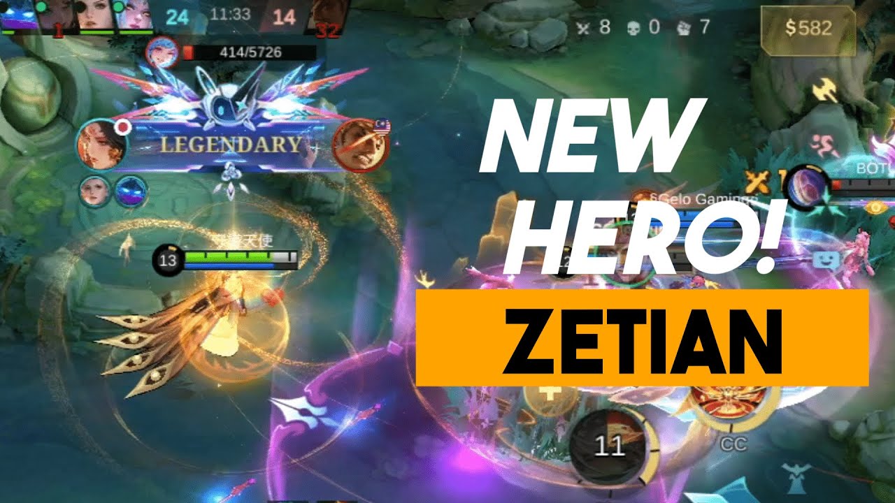 New Hero in Mobile Legends?! Zetian!