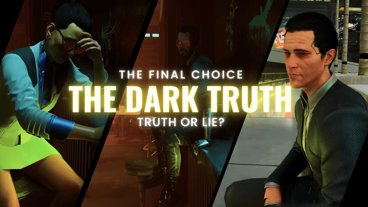 The Final Choice: The Terrifying Truth vs. A Merciful Lie | Cyberpunk 2077 "Dream On" Ending
