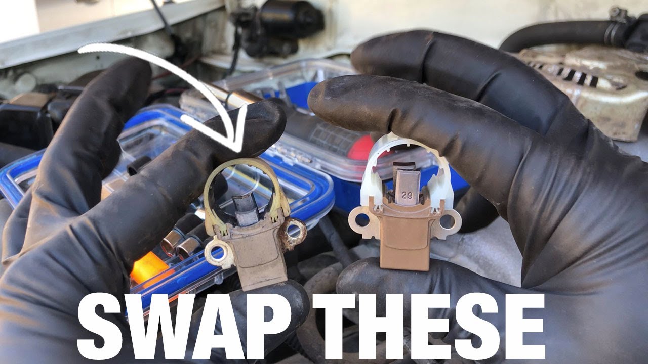 fj80 alternator brush replacement for high mileage toyota truck