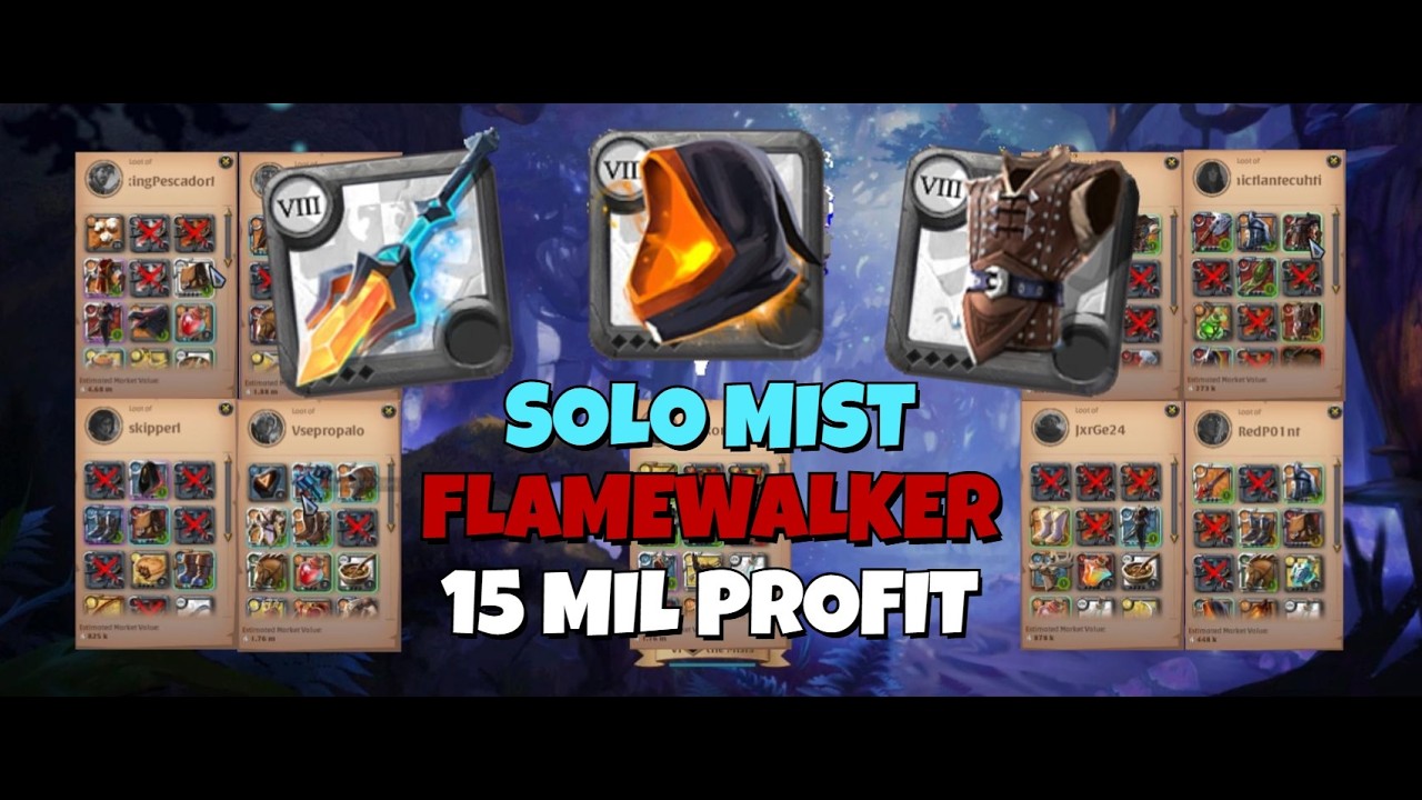 Flame of Ambition 🔥 | Solo Mist | Albion Online | Tales from the Mists #21