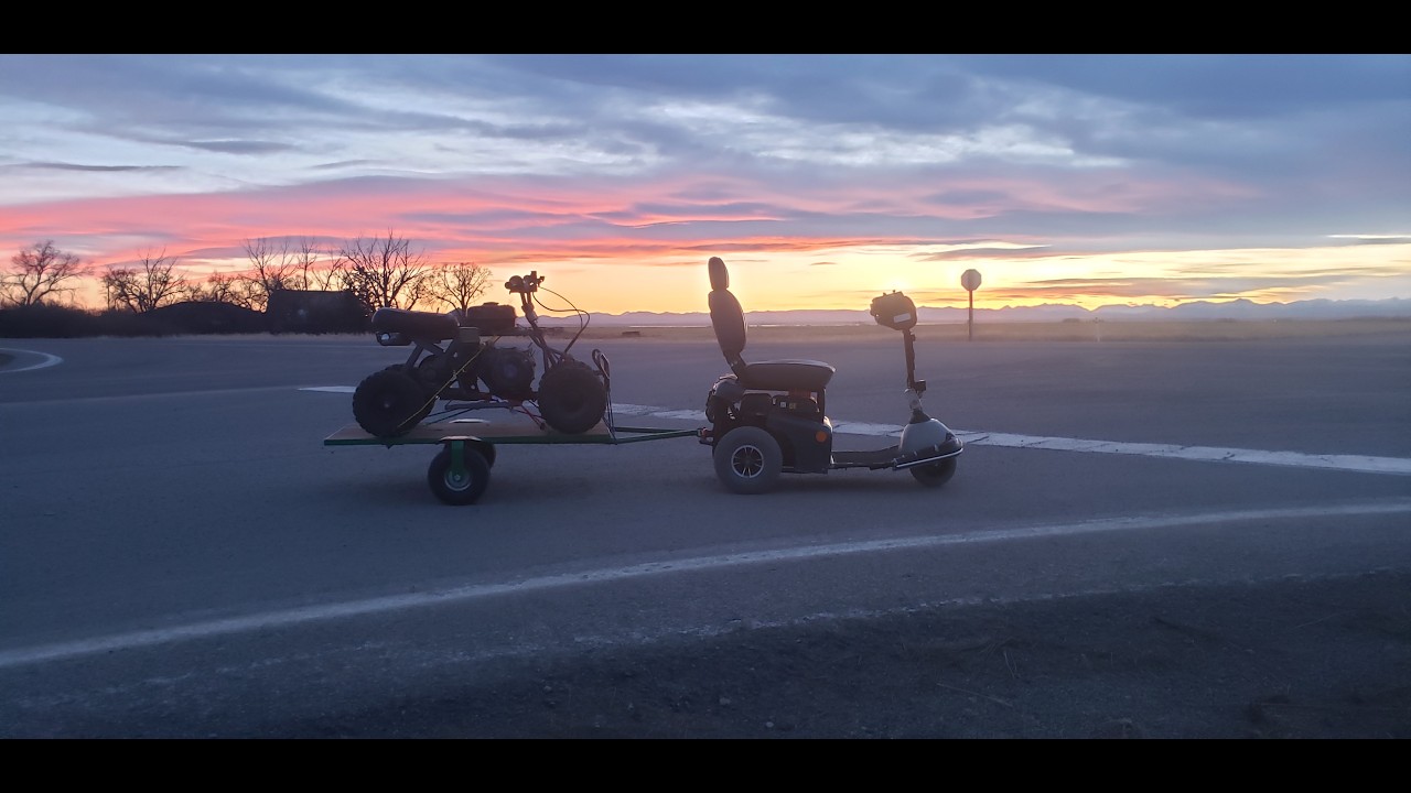 building a trailer for the mini quads