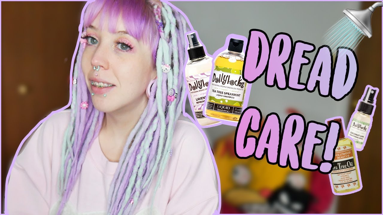 How I Wash My Synthetic Dreads! | Full Dread Care Routine