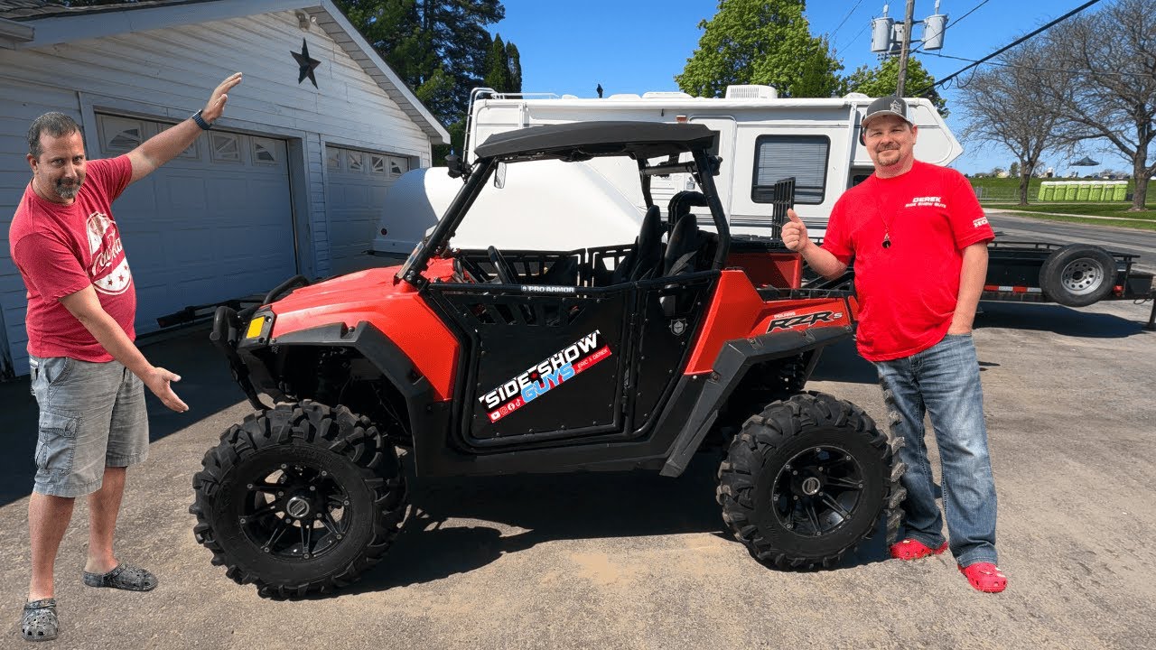 See Our POLARIS RZR 800s After the Chop!