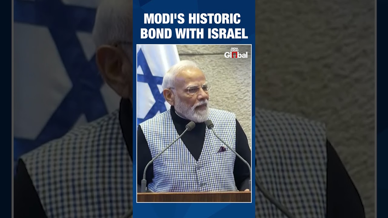 PM Modi Highlights Lifelong India Israel Bond In Knesset Address