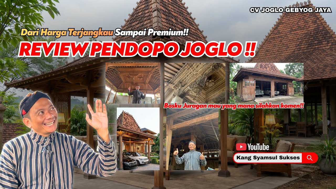 Kumpulan Review Pendopo Joglo Ready Stock ‼️Investasi Kayu Jati