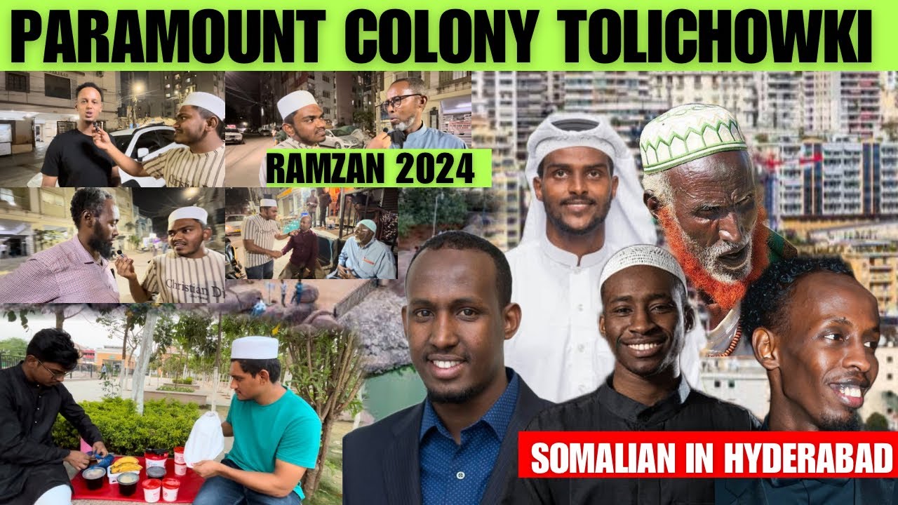 AFRICA PEOPLE RAMZAN IN HYDERABAD 2024 || Paramount Colony Somalian Review || Tuber Adnan #somalian