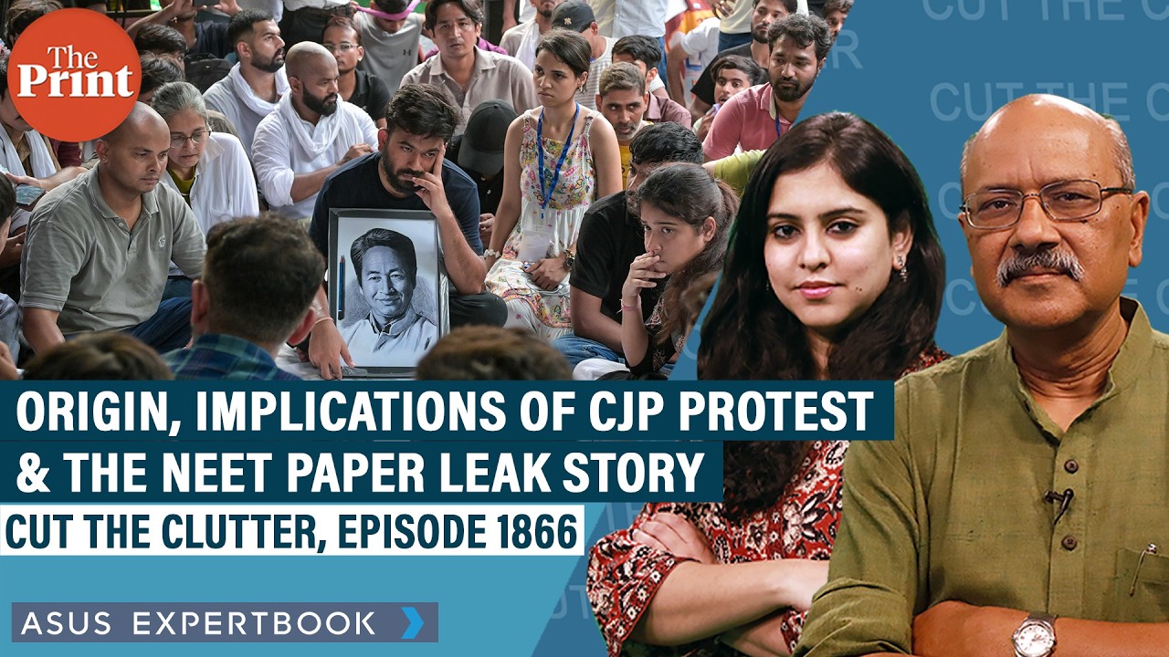 Origin & implications of CJP protest,Sonam Wangchuk&rsquo;s strike&mdash;NEET leak, distrust in education system