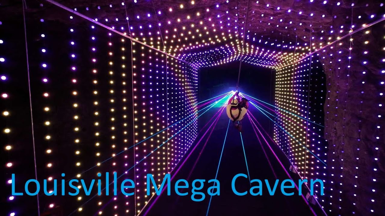 Louisville Mega Cavern, 2025 - Underground Zip Line