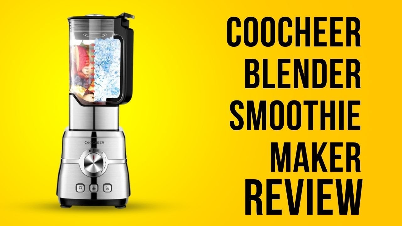 COOCHEER Blender Smoothie Maker 1800W Review
