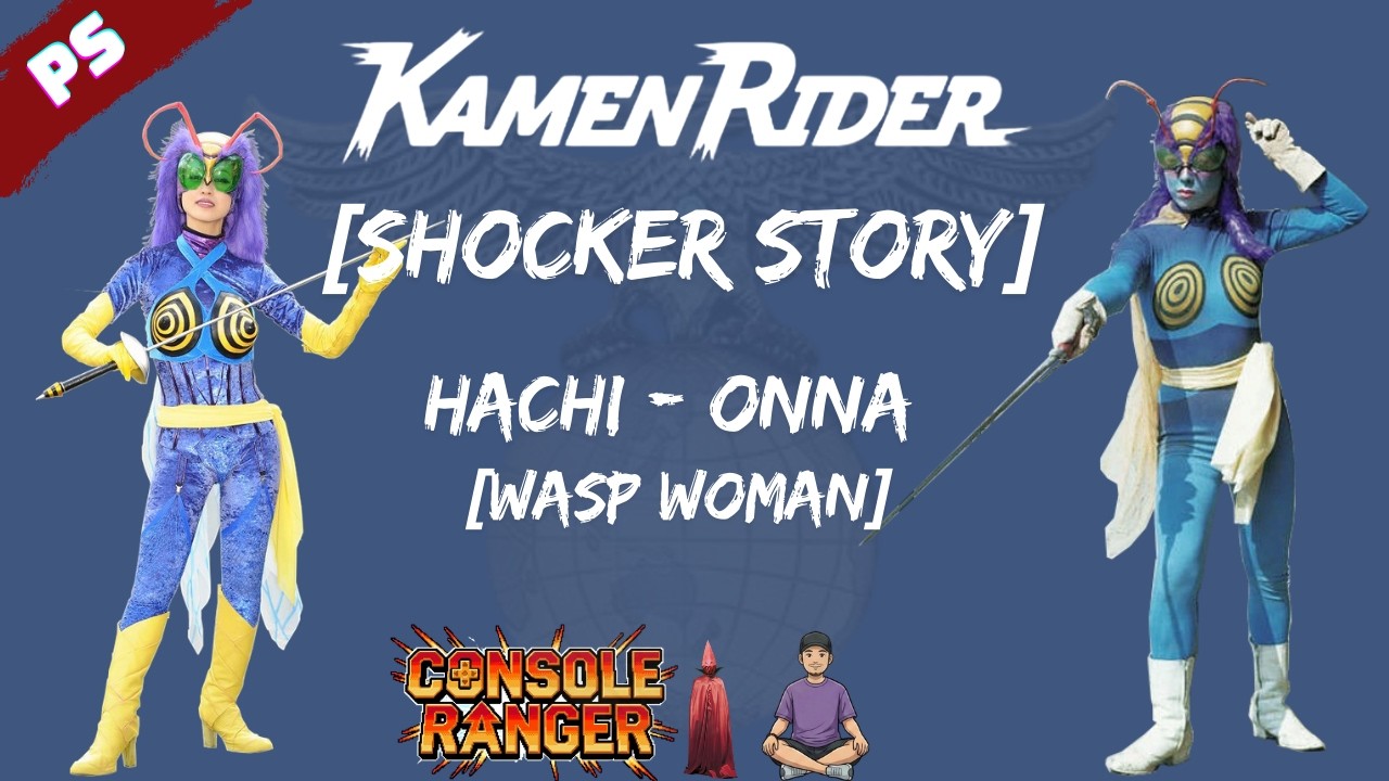 Kamen Rider - Shocker Story : Hachi-Onna (Wasp Woman) (PS1) - [Masked Rider Project] [No Commentary]