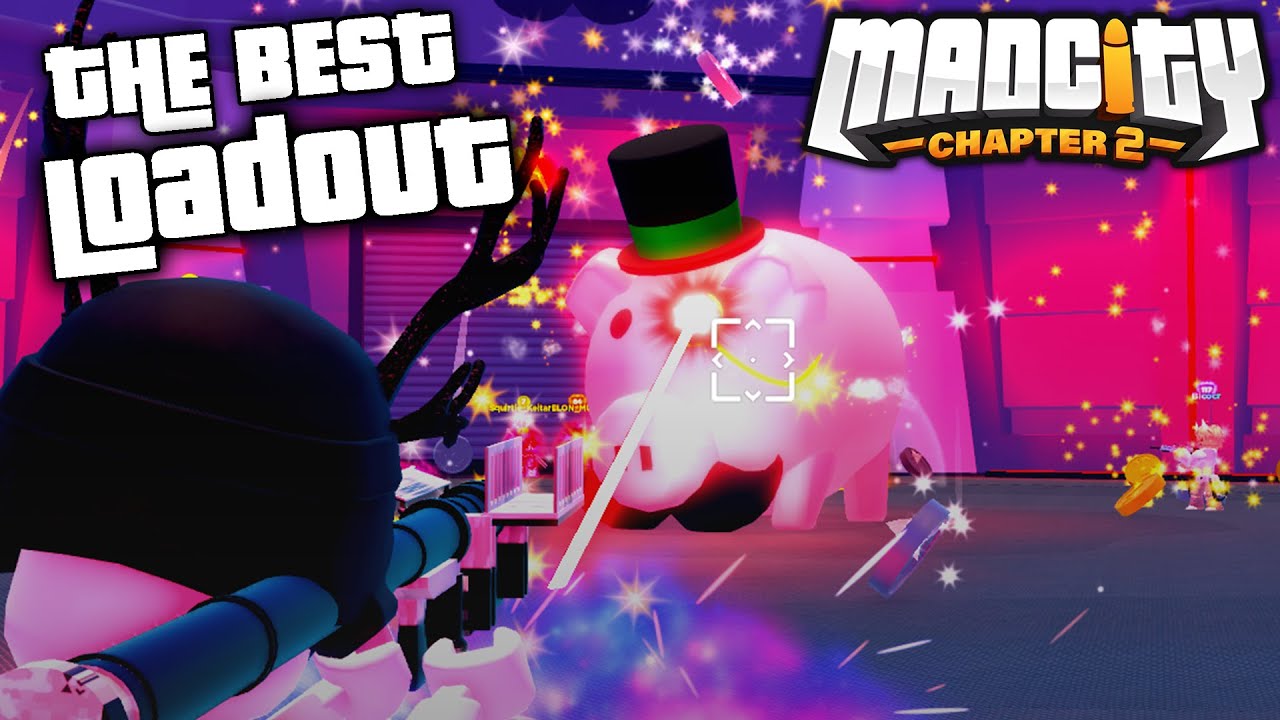 The best LOADOUT for the PIGGY BOSS in Mad City Chapter 2..