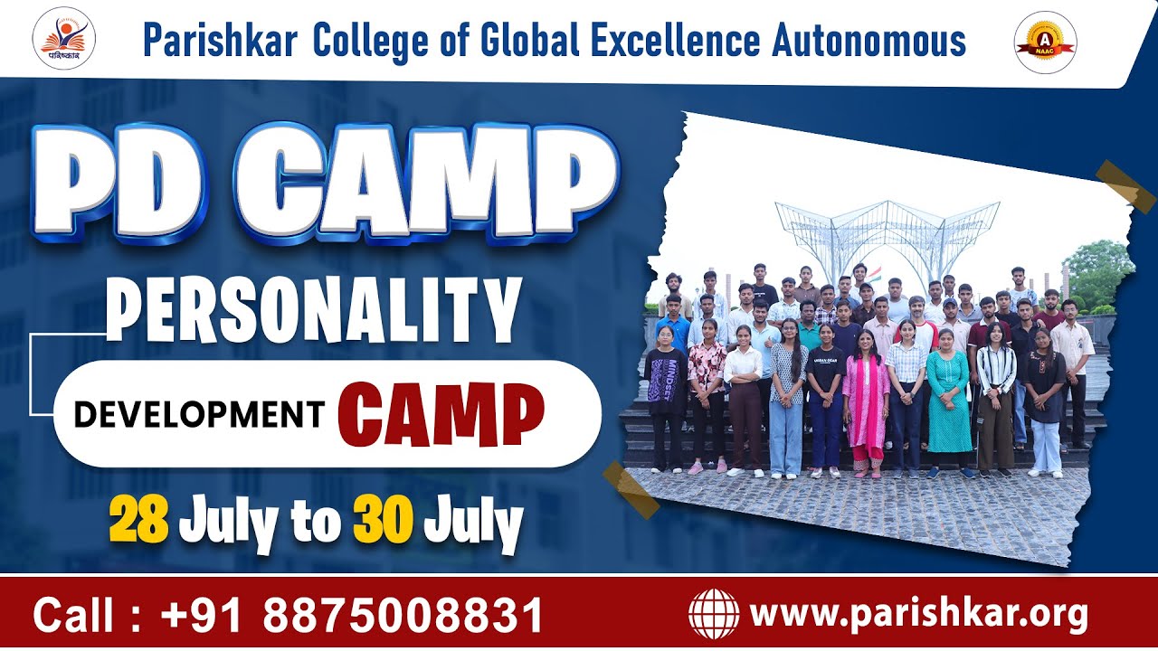 PD Camp #5 2025-26 | Parishkar College | Personality Development | #collegefun #collegelife #music