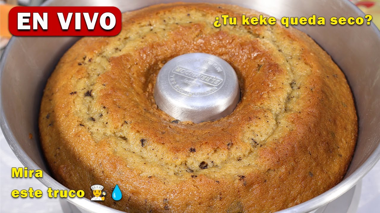 🔴EN VIVO - ¡El secreto para un keke de vainilla suave y húmedo! 💛✨ | Victoria Abanto