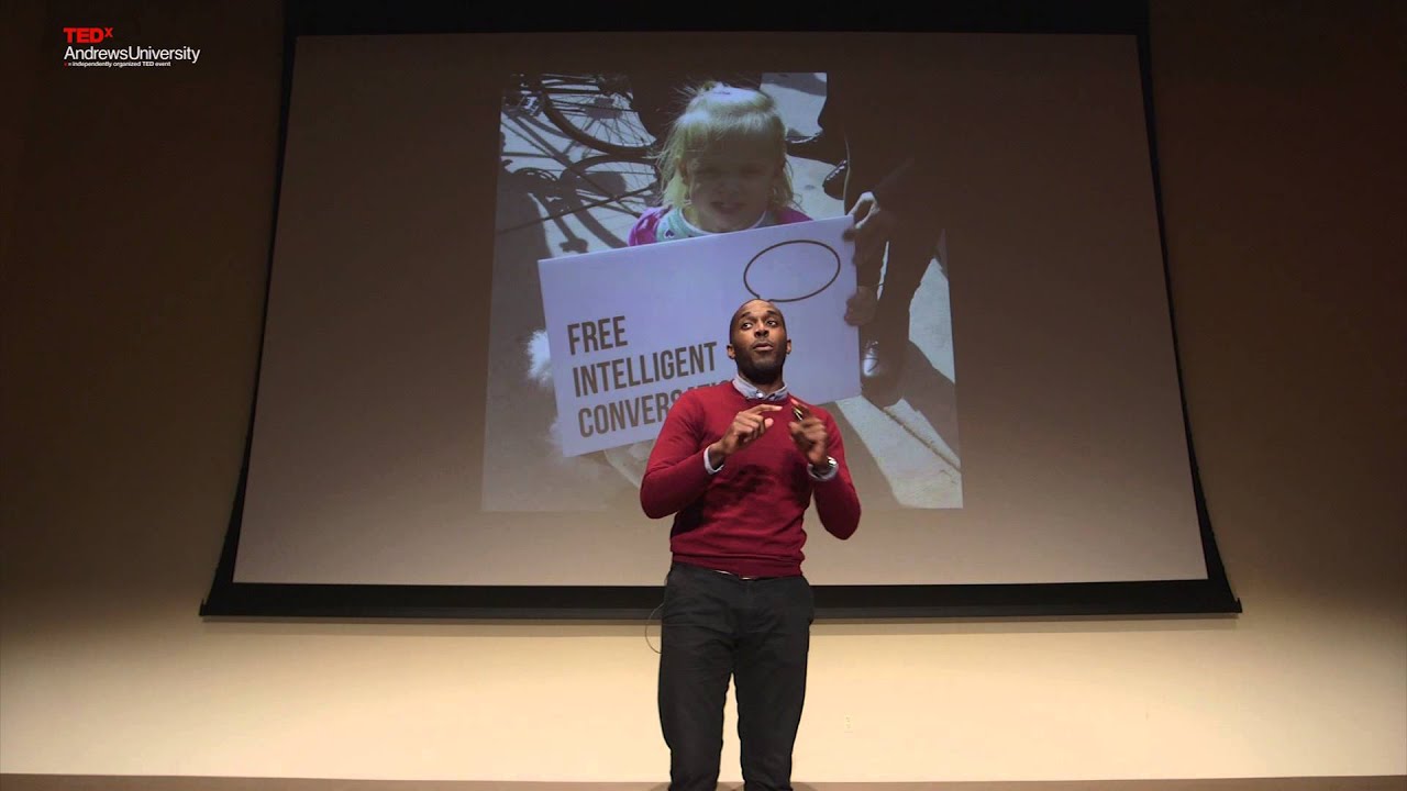 Free Intelligent Conversation | Kyle Emile | TEDxAndrewsUniversity
