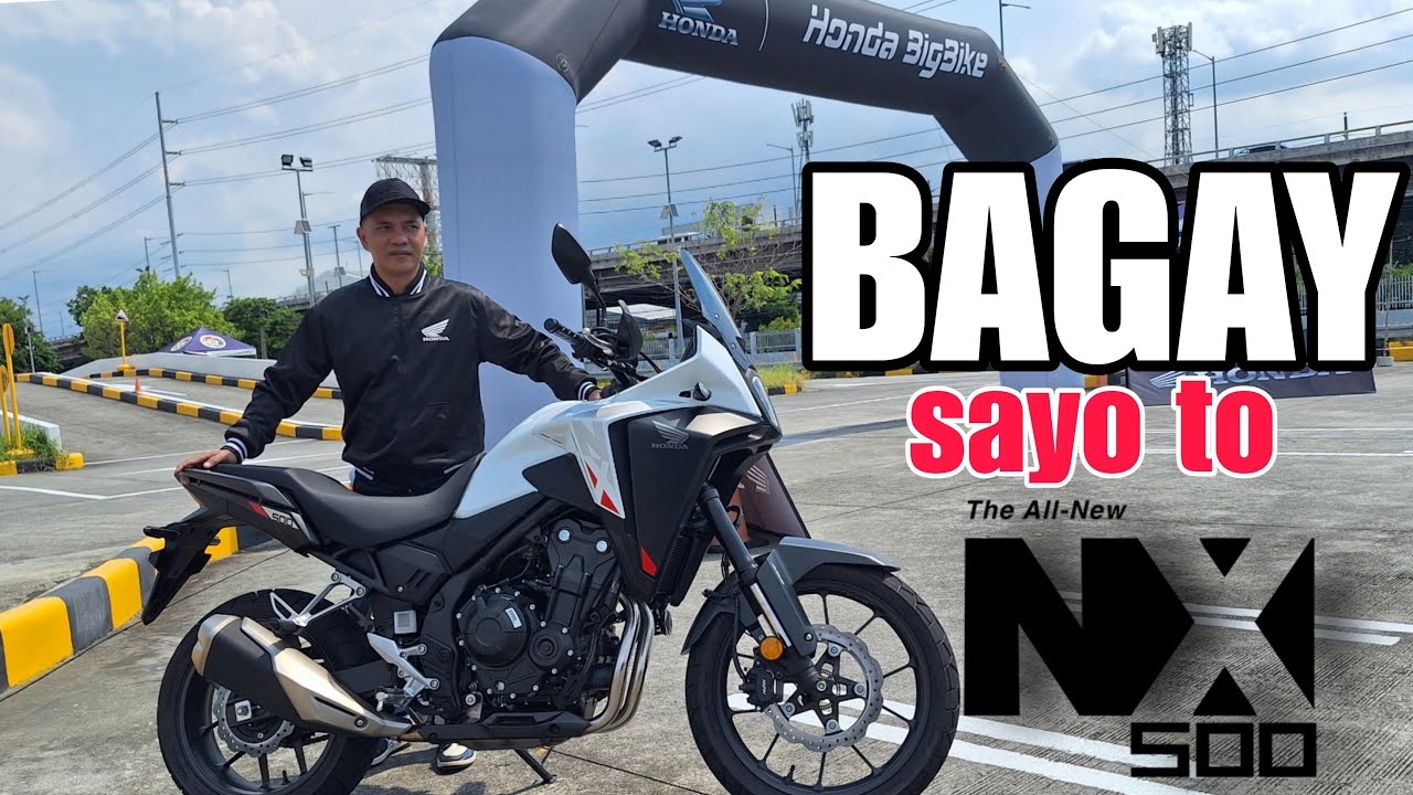 Honda NX 500 - Sobrang Ganda ITest Ride - Handling at Performance Solid- Bagay to sayo