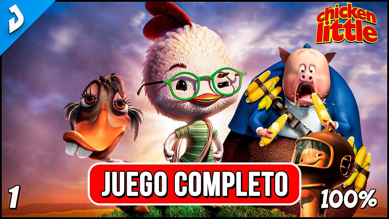 Chicken Little: Gameplay Walkthrough (100% Longplay) Juego Completo en Español