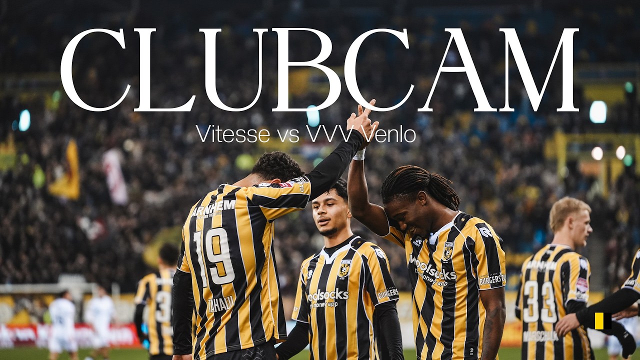 CLUBCAM | Kids Club-wedstrijd tegen VVV-Venlo 🤩
