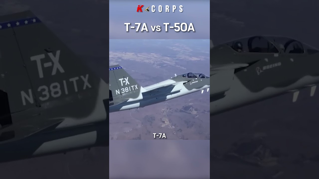 차세대 고등훈련기 T-7A vs T-50A [ Next generation advanced trainer T-7A vs T-50A ]