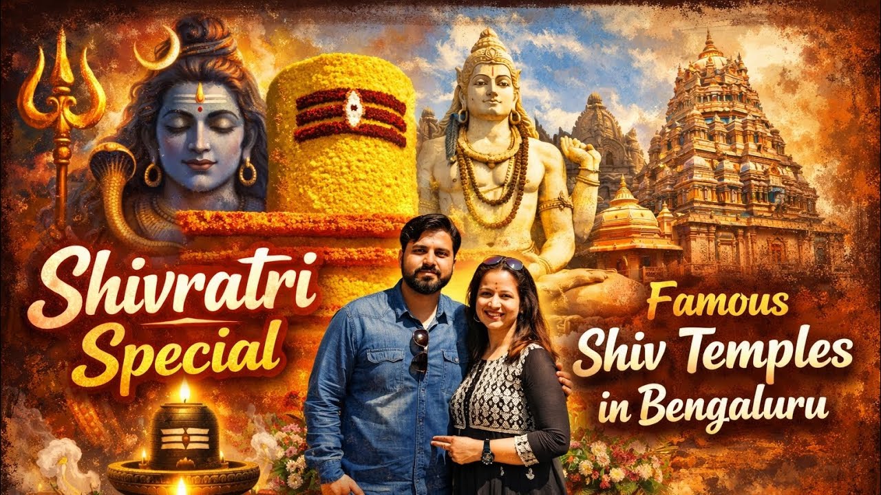 Maha Shivaratri 2026 , Famous Shiva Temples in Bengaluru #mahashivratri 