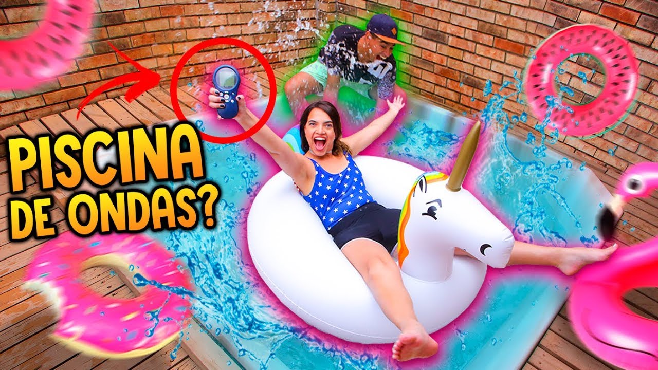 💦 ACHEI UMA PISCINA DE CONTROLE REMOTO NA MANSÃO DOS SONHOS!