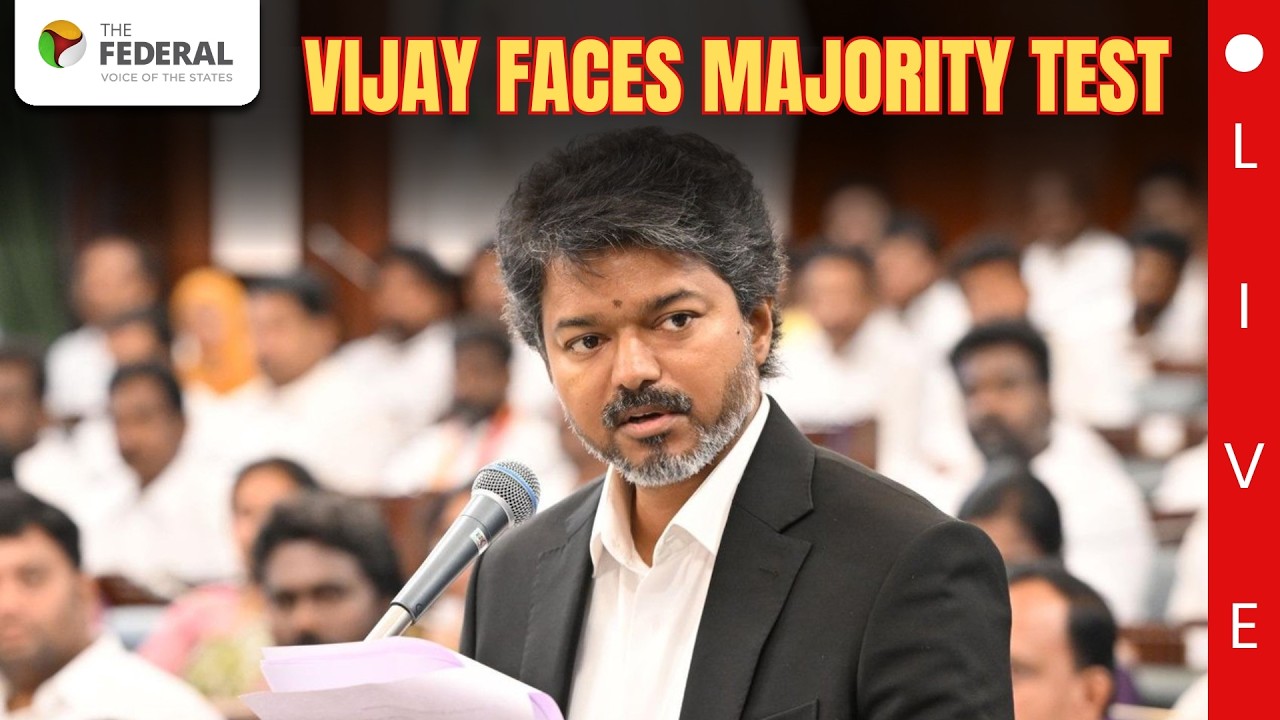 CM Vijay floor test LIVE | Can TVK prove majority in Tamil Nadu Assembly? | The Federal
