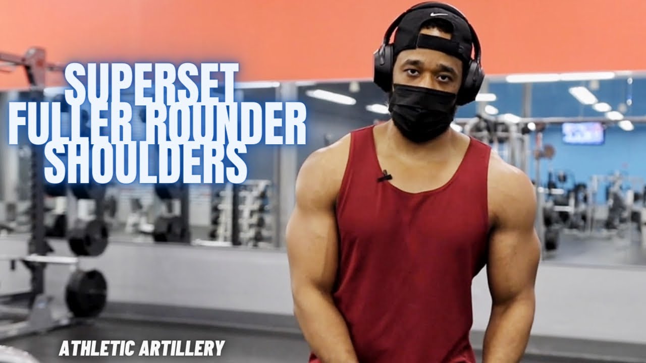 Crazy Superset Workout For Fuller Rounder Shoulders | Hypertrophy & Endurance