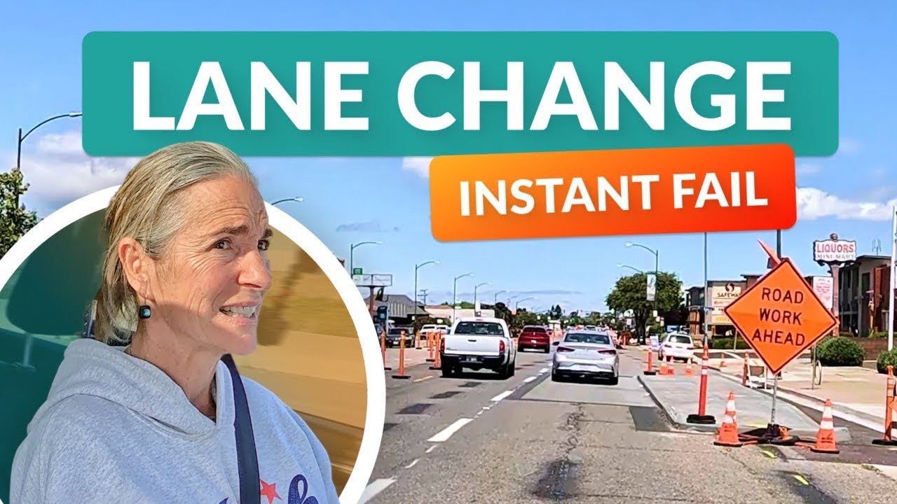 Lane Change Mistakes That Fail Your Driving Test