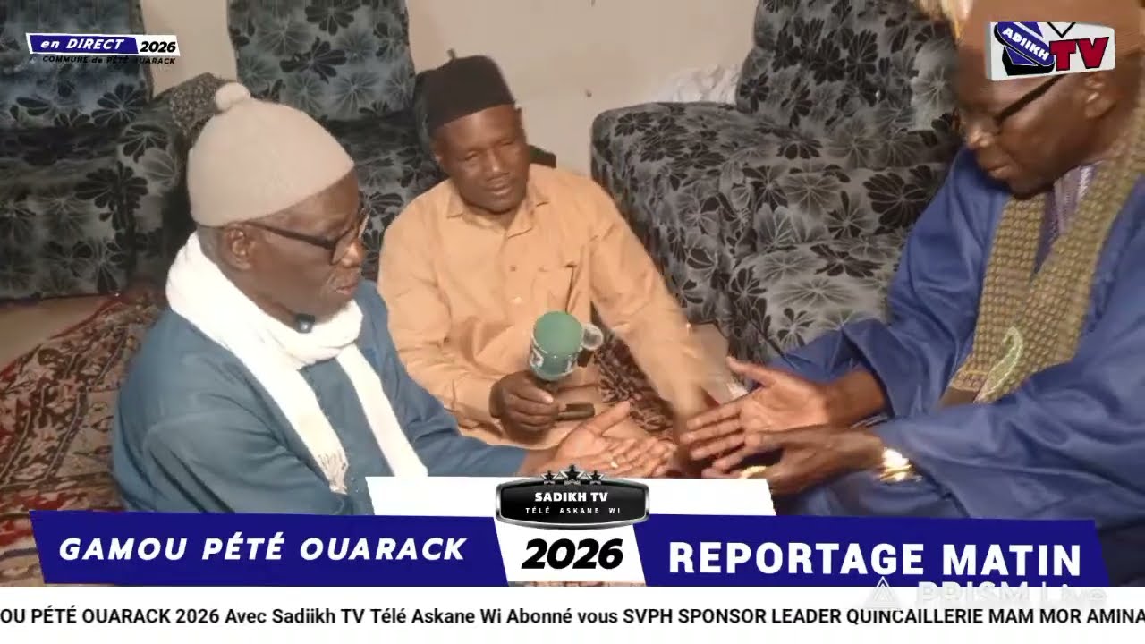 🔴Délégation du maire Mor MBAYE  sambe keur S.Djibiy NDIAYE IMAME GAMOU pété OUARACK 2026