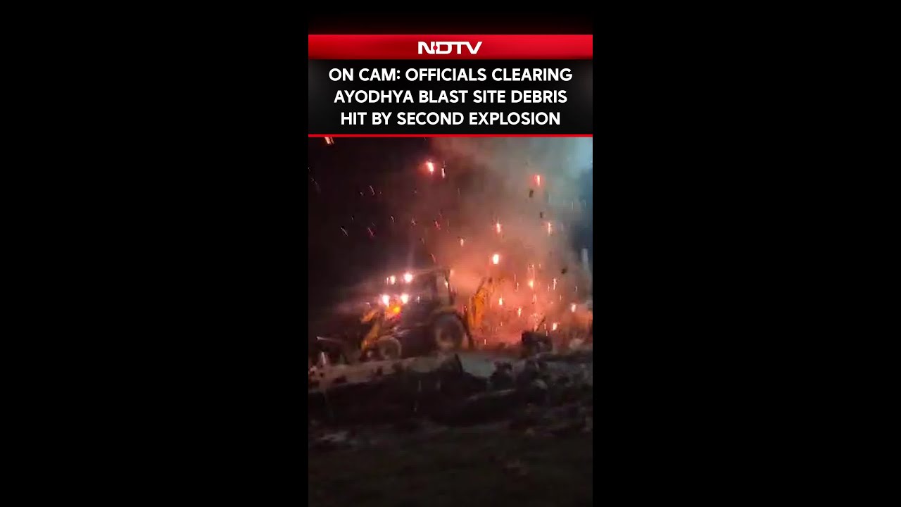 Ayodhya Blast: Officials Clearing Debris Hit By Second Explosion Hours After First Blast