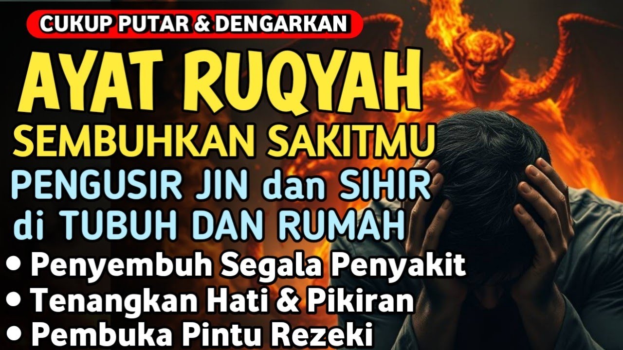 AYAT RUQYAH DIRI DOA PENYEMBUH SEGALA PENY4KIT,INSYAALLAH S4KIT DITUBUHMU SEMBUH | By Alaa Aqel