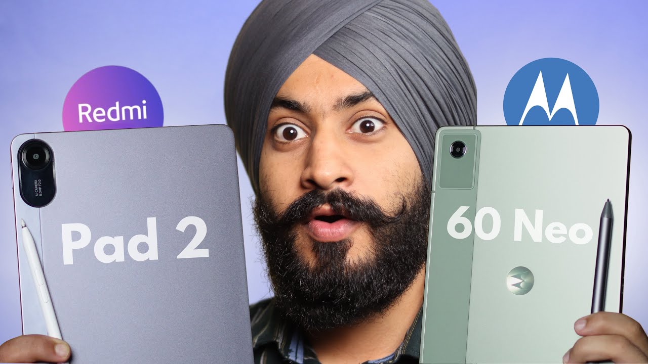 Best Tab Under ₹15,000 with Stylus | moto pad 60 Neo vs Redmi Pad 2