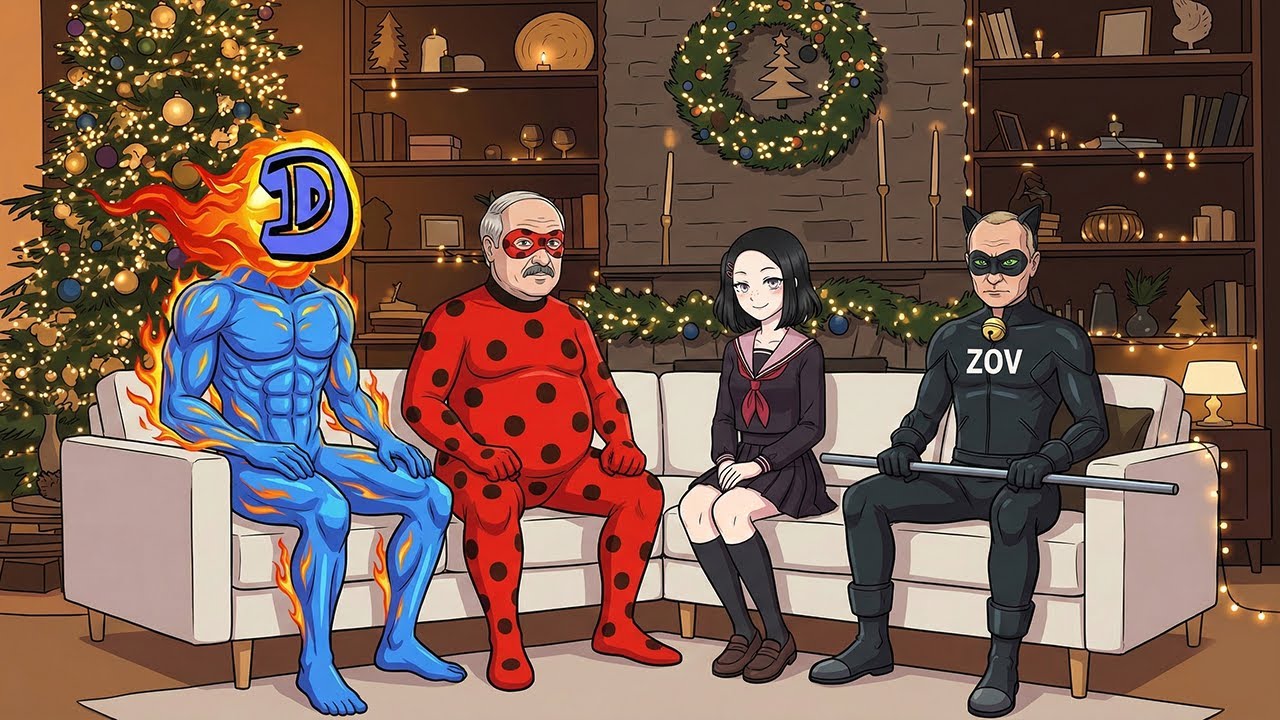 ИТОГИ 2025! Новогодний утренник с Леди Бульба И Супер Зов. (+смотрим видосы)