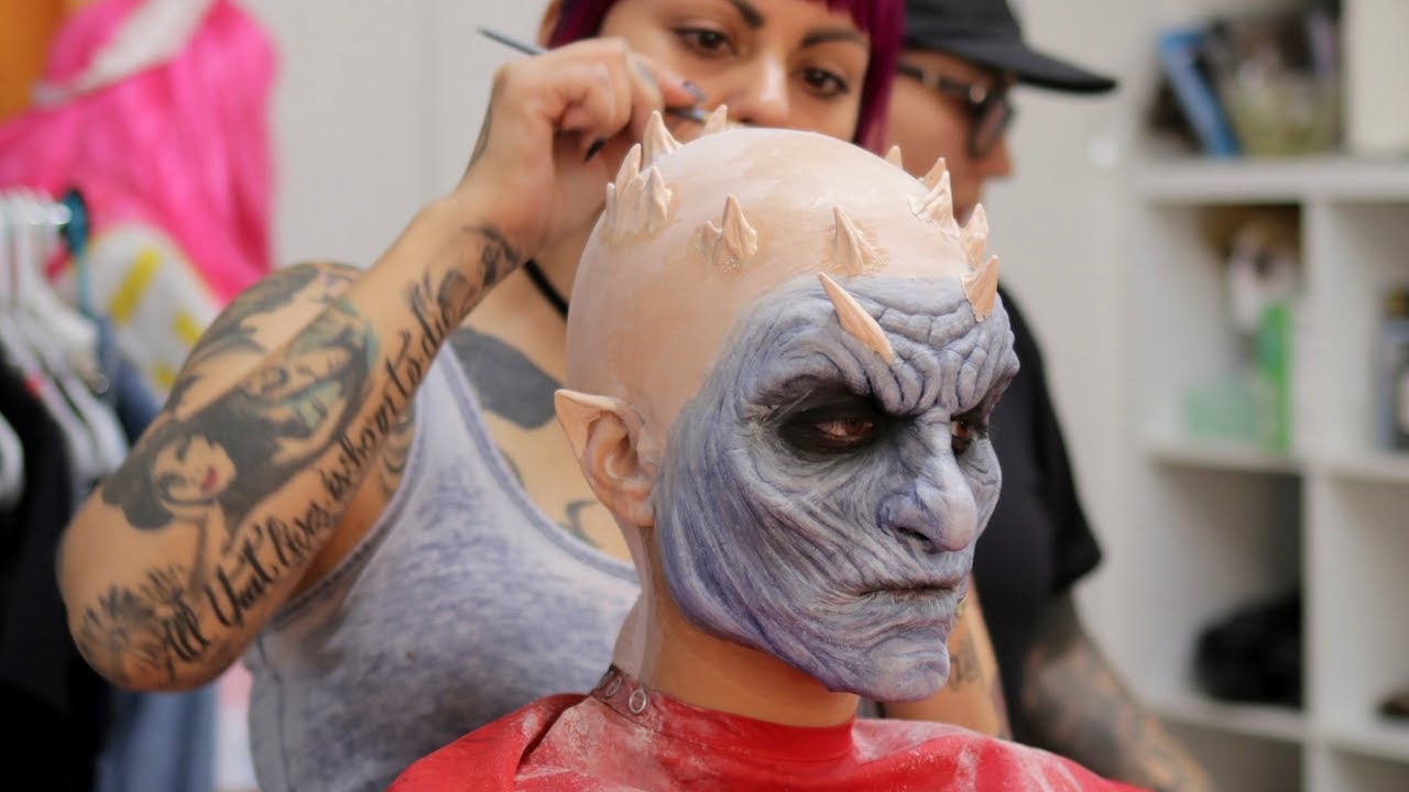 TRANSFORMING INTO A WHITE WALKER